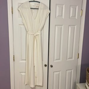 Wayf white jumpsuit